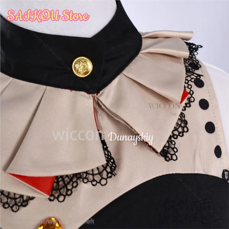 Аниме BanG Dream! Ave Mujica Косплей Мисуми Ука Костюм Готические придворные платья Великолепная маска Лолиты Бледно-золотые парики Cos Индивидуальные