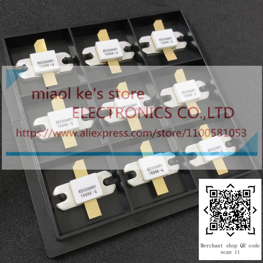 100%New original; RD100HHF1 RD100HHF1C RD100HHF1-101 RD100HHF1C-501 - Silicon MOSFET Power Transistor 30MHz,100W