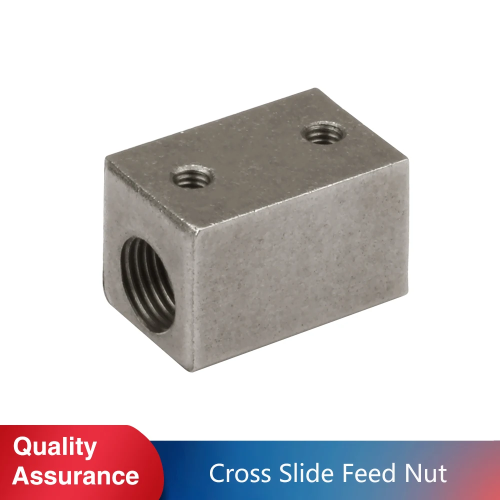 Dado di alimentazione a scorrimento incrociato per SIEG SC2-040 e JET BD-X7 e Grizzly G0765 Mini tornio pezzi di ricambio