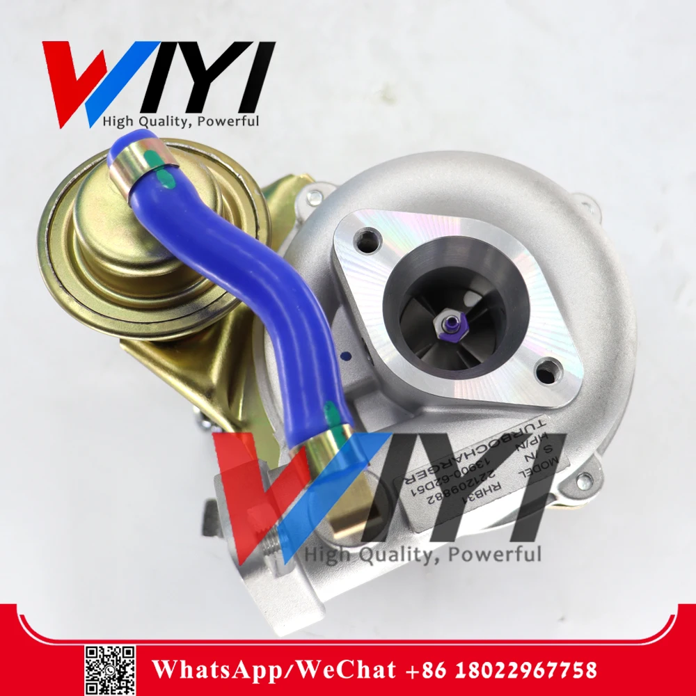 RHB31 Turbo Charger VZ21 13900-62D51 Turbine For SUZUKI Jimmy Alto WIFT SX4 LIANA Grand Vitara mini cars