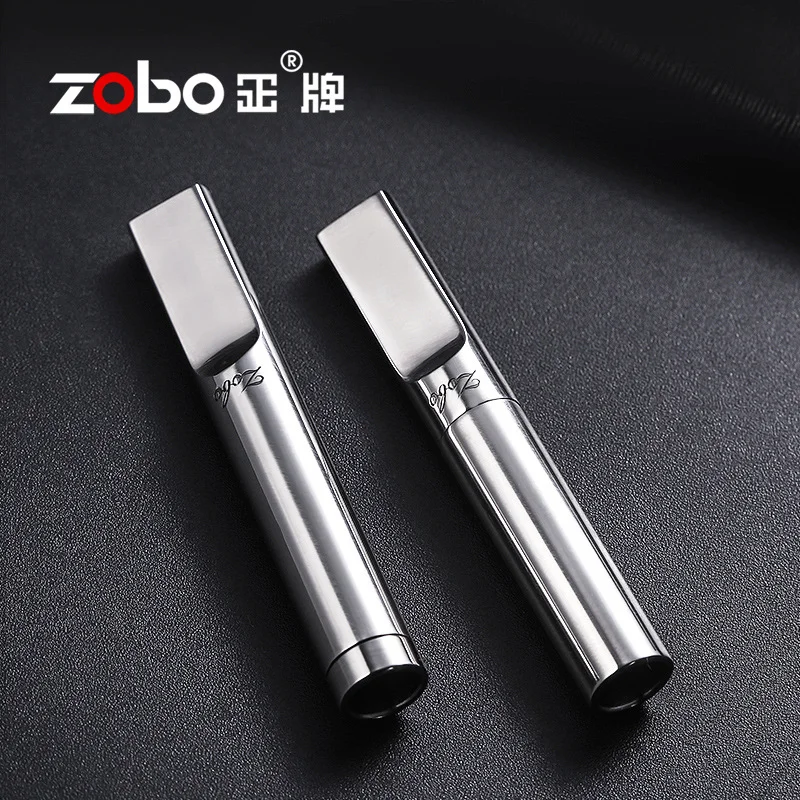 Zobo 304 Stainless Steel Filter Cigarette Holder Reusable Mouthpiece For Regular&slim King Size Cigarette
