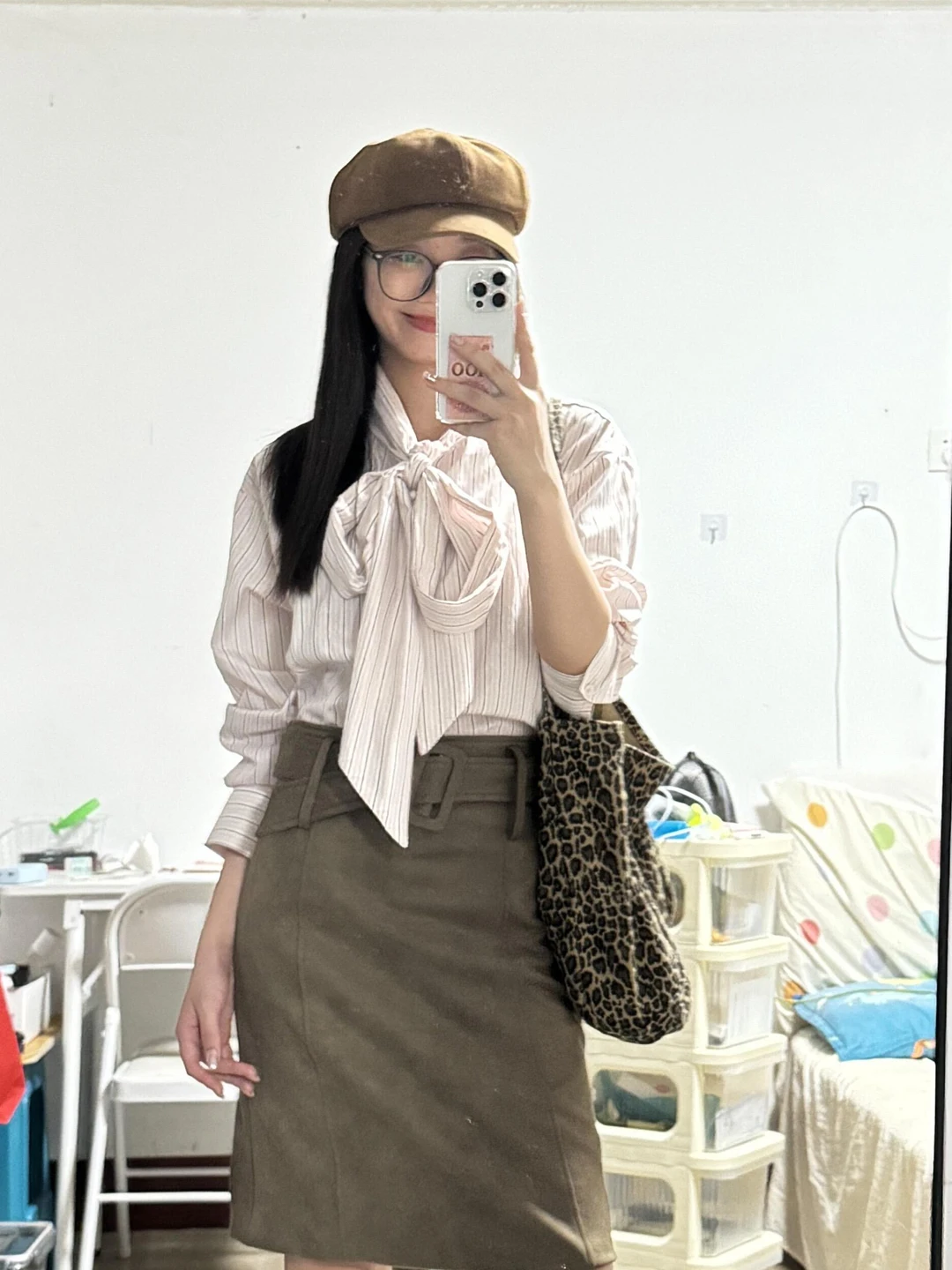 

Fashionable Striped Shirt Women's Spring 2026 New Small Top Pink Unique Super Beautiful Blouse French Style Loose Fit Polyest...