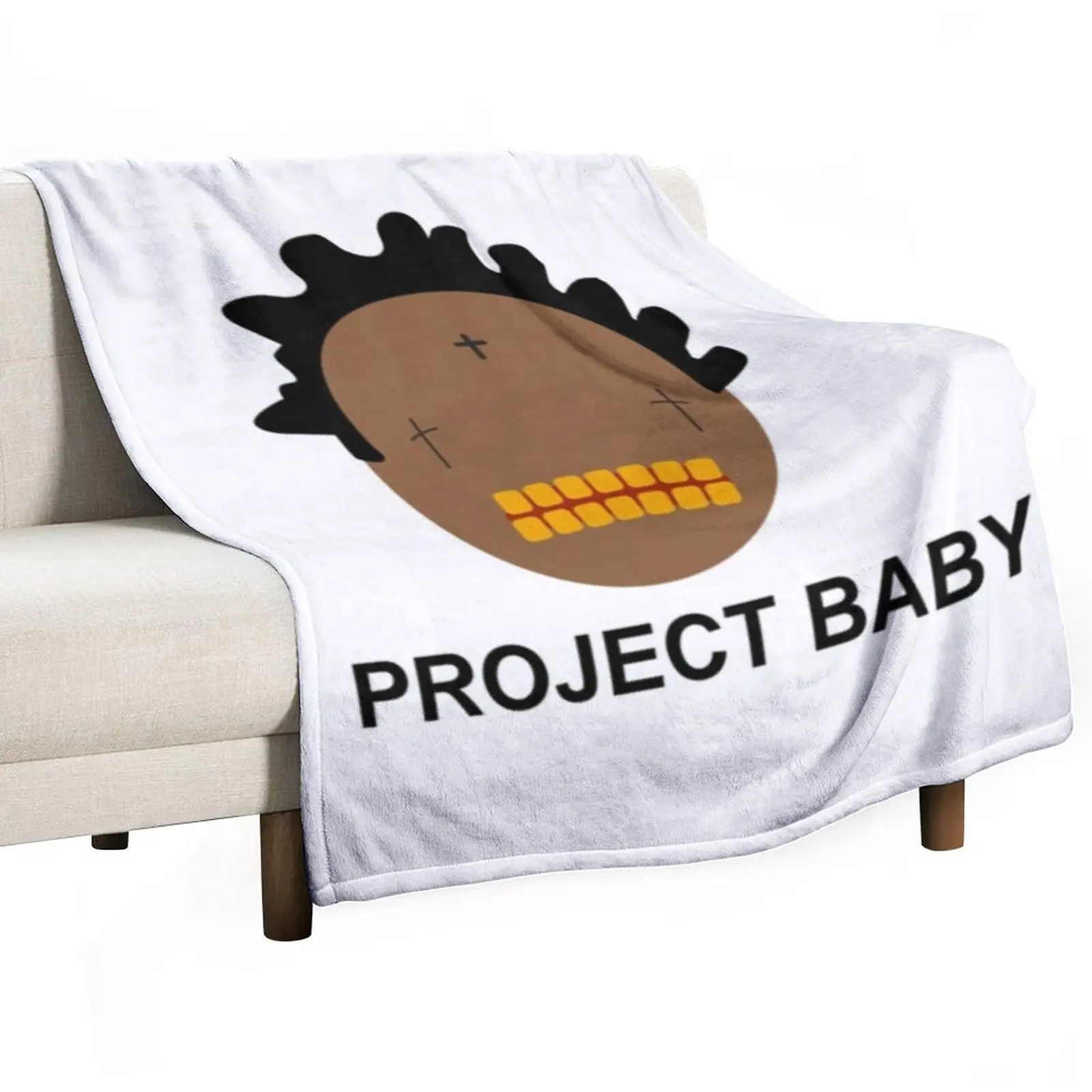 

Kodak Black Project Baby Throw Blanket blankets ands Flannel Blankets