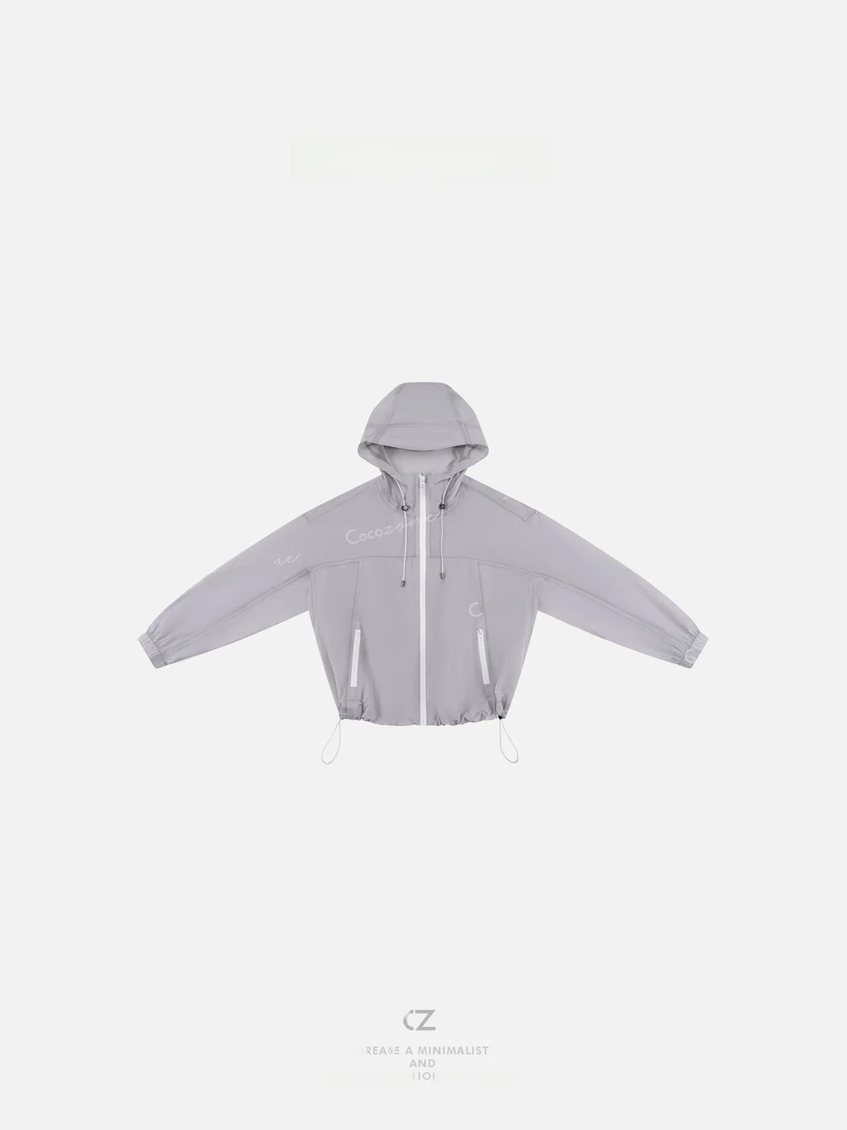 

Женская пригородная толстовка на молнии Jaet с защитой от ультрафиолета, цветная блузка с капюшоном, длина све, длинное пальто из нейлонового волокна