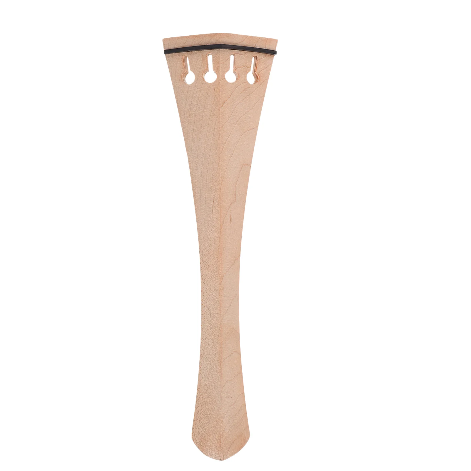 

Professional Cello Tailpiece String Maple Wood Ebony Inlay Pull Strings Board Accessories Parts for 4 4 Cello Instrument