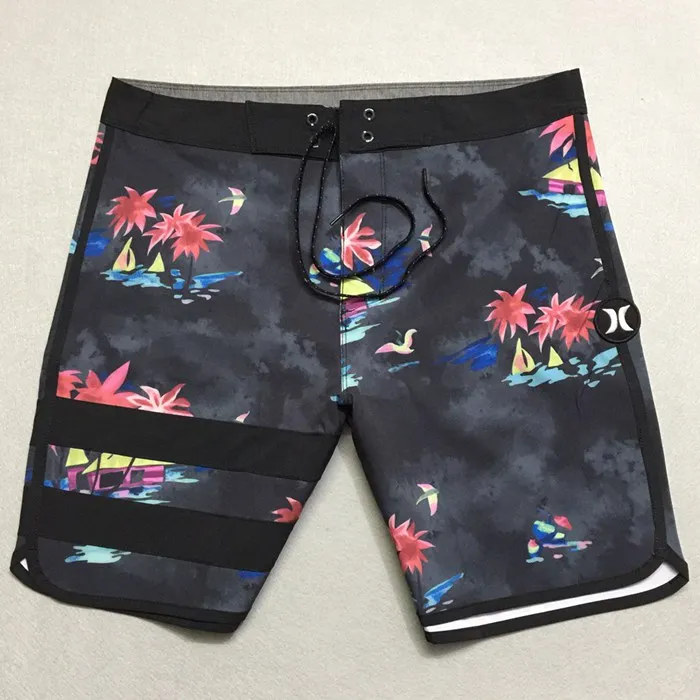 

Men's Fitness Board Shorts Quick Dry Swimming Surfing Pants Sport Five-Quarter Length Youthful Vitality Style Loose Fit Casua...