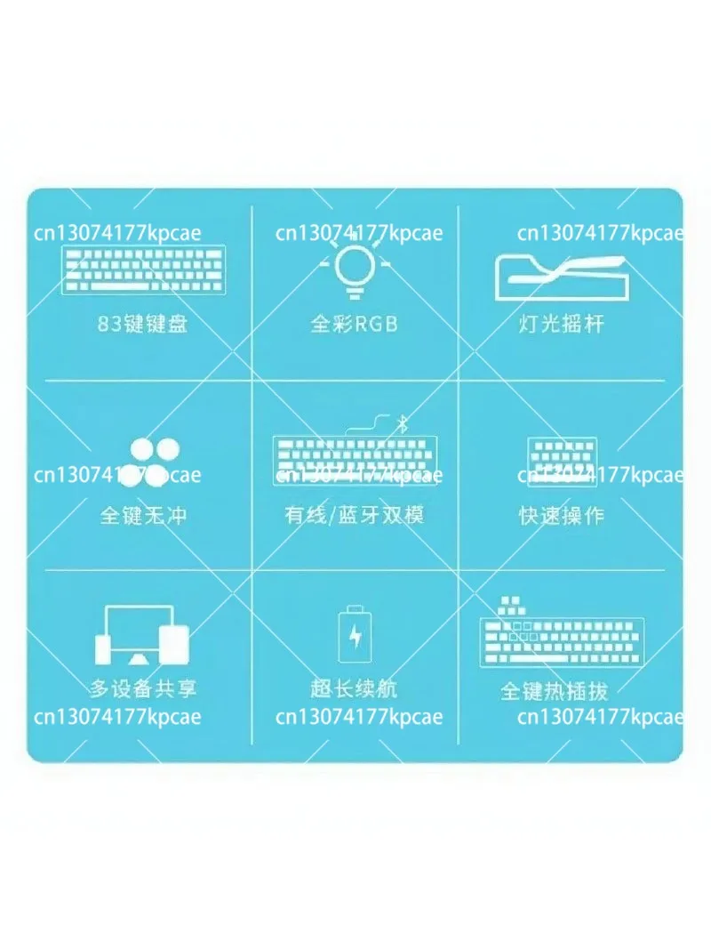 Retro Typewriter Mechanical Keyboard Wireless Bluetooth Dual Mode Computer Tablet Compatible Vintage Design Keybaord