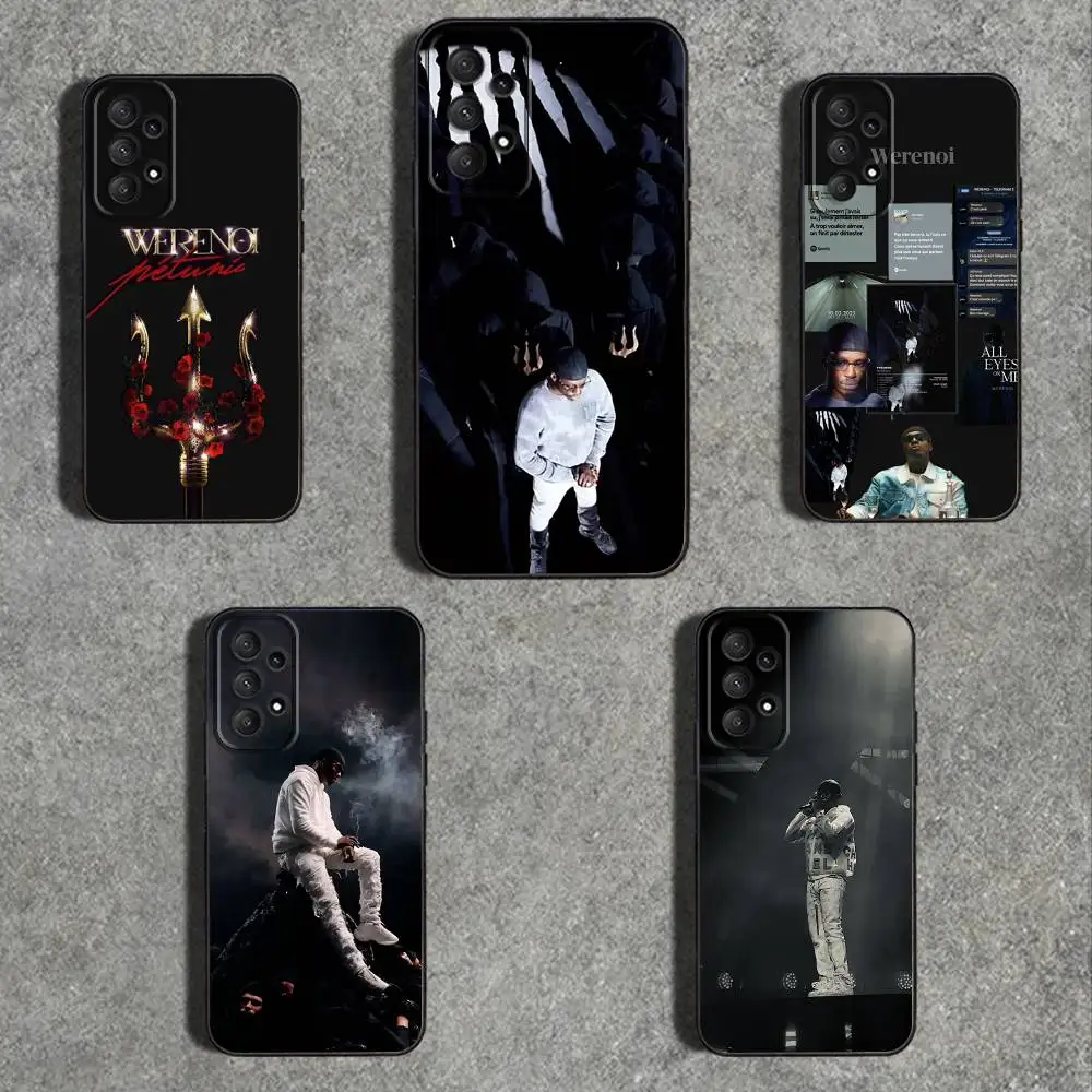 

W-Werenoi DiamantS N-Noir Phone Case For Samsung Galaxy A73,31,32,72,41,53,52,71,22,5G,Note,J7,8,9 Soft Black Cover