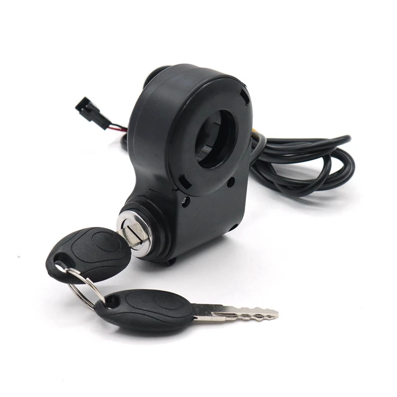 E-Bike Lgnition Lock Key Thumb Throttle Switch Power For KUGOO M4 M5/Xiao Mi M365 Universal Electric Scooter Accessories