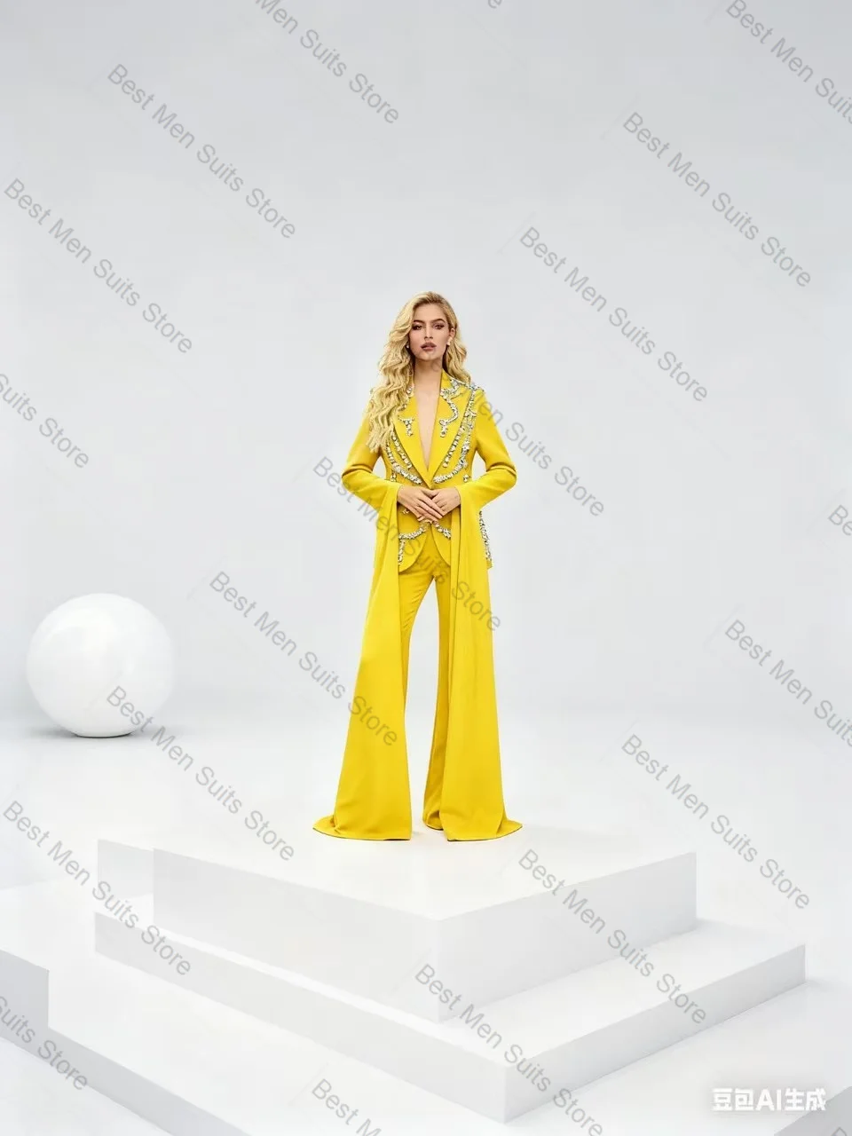 الأرجواني المرأة البدلة مجموعة 2 قطعة السترة + السراويل بنطلون طويل الأكمام الخريف مكتب رسمي سترة مخصصة الزفاف ضيف حفلة موسيقية معطف