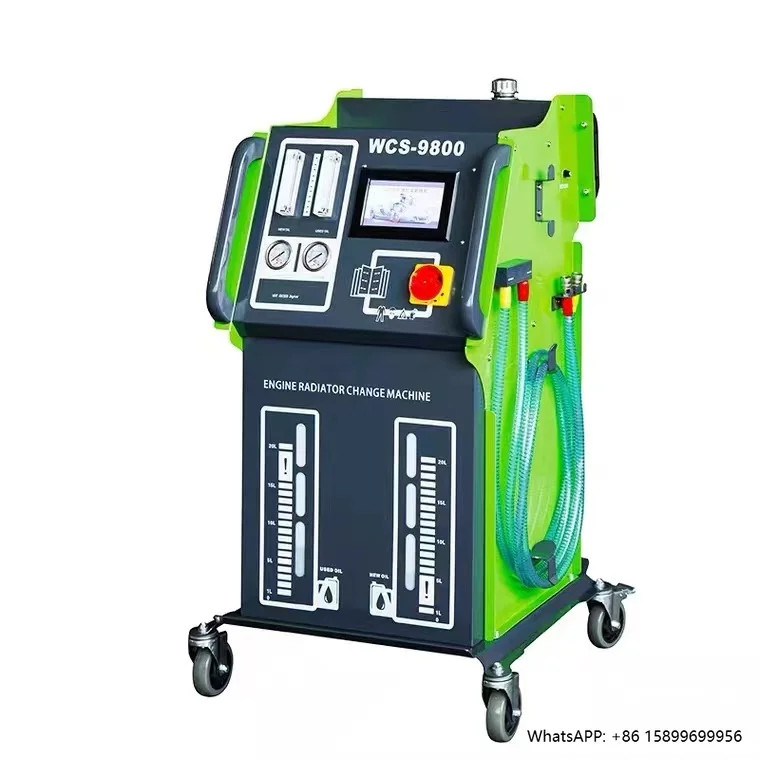 

WCS-9800 Automatic Engine Radiator Cooling System Cleaning Machine Vehicle Equipment Car Engine Flush Machine
