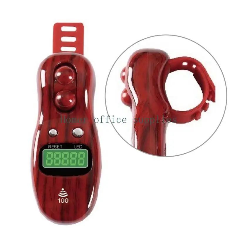 K43B Electronic Tally Counter with LED Display Screen & Beep Sound Digital Tasbih