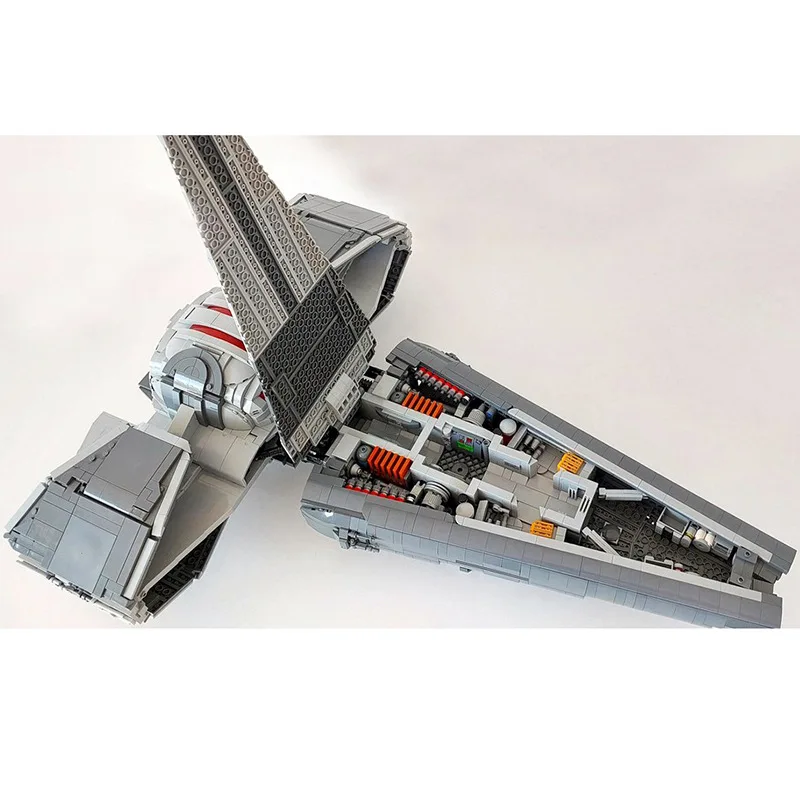 Creative MOC small particle compatible building block machete Sith infiltrator MOC-160524 DIY patchwork toy