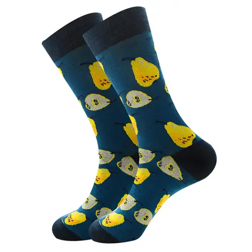 1 Pair New Happy Mens Socks Women Novelty Cartoon Sock Combed Cotton Funny Men's Big Size Crew Hip Hop Thick Long Socks - Image 7