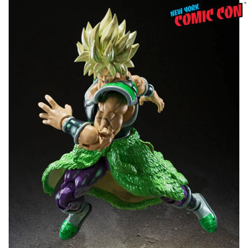 Bandai Echte S.H.Figuarts Anime Figuur Dragon Ball Super: Broly - Super Saiyan Broly - Exhibition Limited Edition - 190 mm