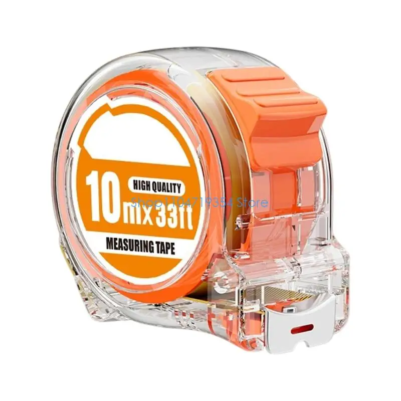 0XLD Double Unit Tape Measure 300/500/750/1000cm Option Corrosion Proof Steel Blade Build In End Hook For Precise Measuring