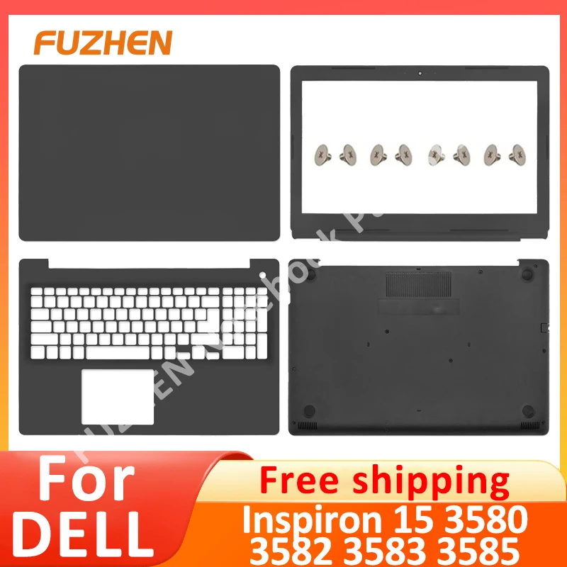 

New Laptop Case For Dell inspiron 15 3580 3581 3582 3583 3585 LCD Back Cover Top Case Front Bezel Palmrest Bottom Case 00D9YY