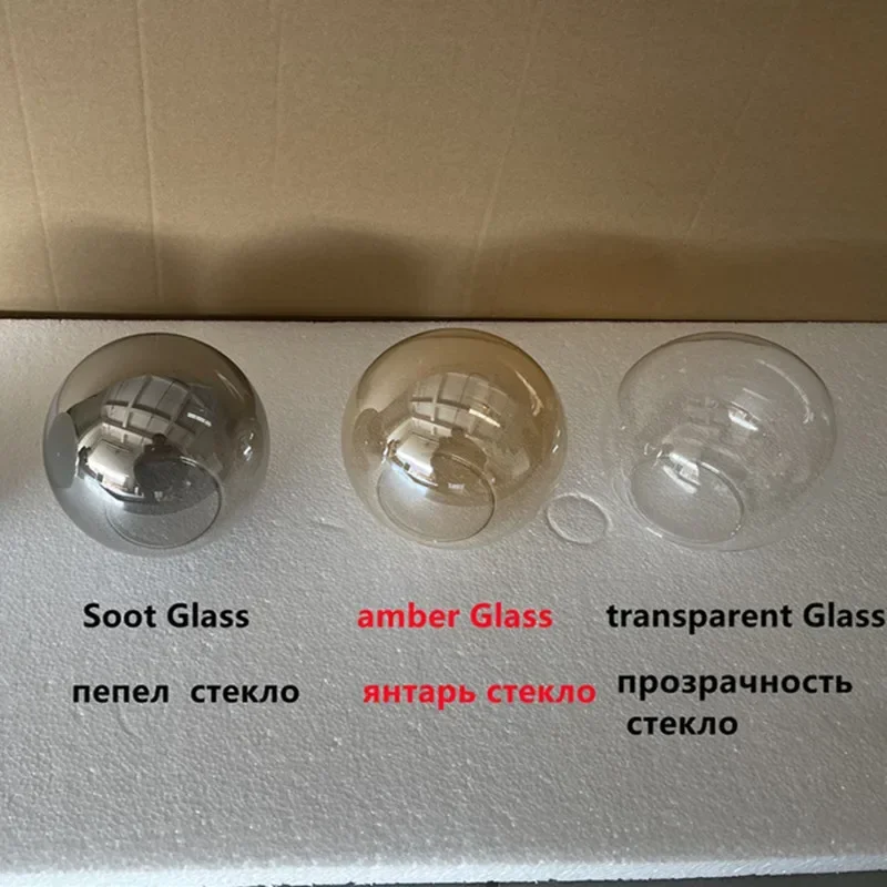 Modern Led Chandelier Glass Ball Dimmable For Staircase Living Room Pendant Lamps Home Decor Lighting Suspension Design Lusters