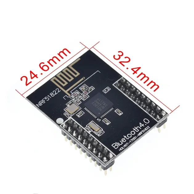NRF51822 bluetooth module ble4.0 development 2.4G low power consumption on-board antenna