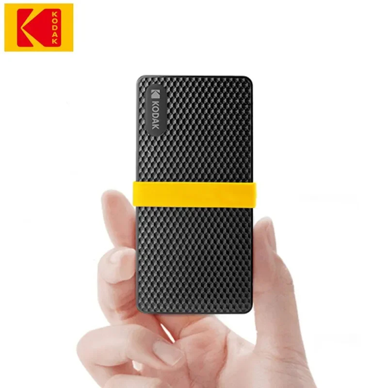 Kodak X200 Type C USB3.1 External Drive Hard Disk Portable SSD 256GB/512GB/1TB Mini Portable Solid State Drives for MacBook PC