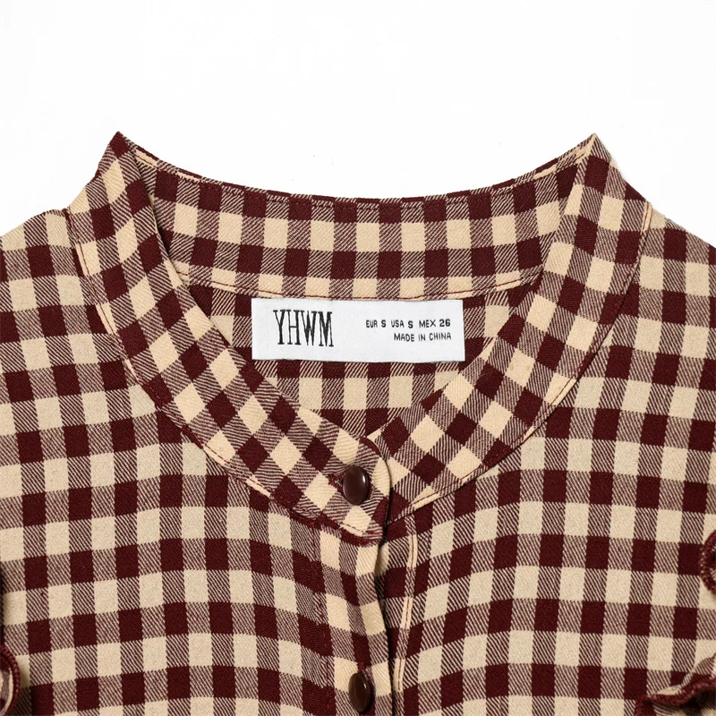 Chemise superposée en Tartan décontractée pour femmes, nouvelle Collection automne/hiver 2025, vêtements superposés