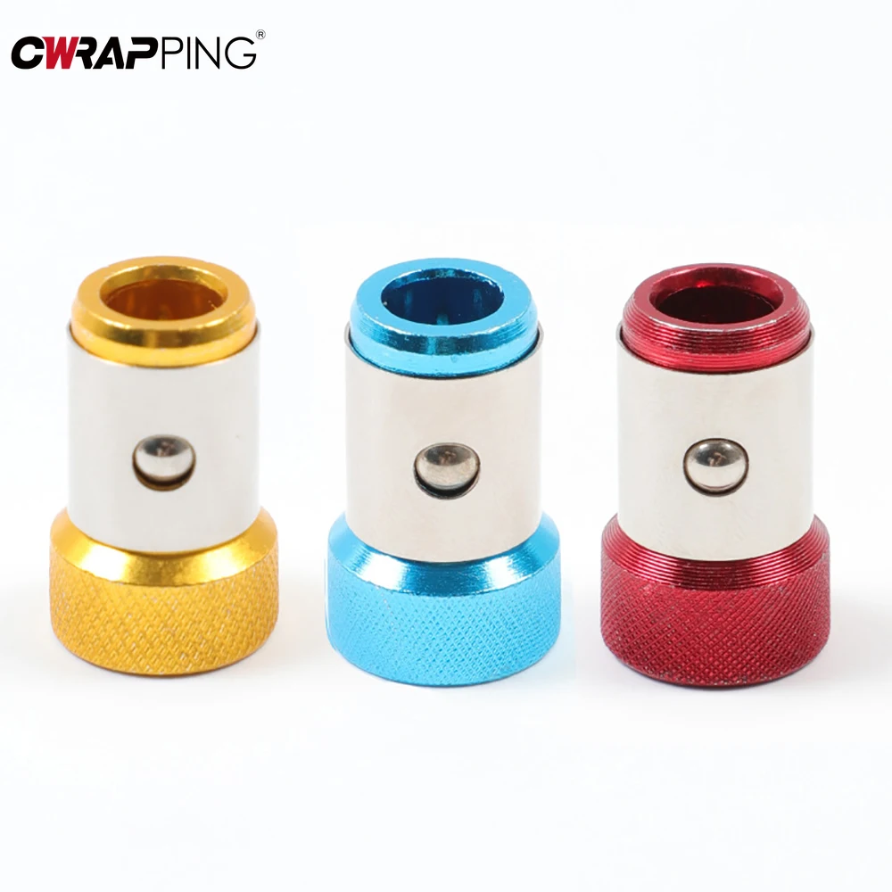 Magnetic Bit Holder Alloy Electric Magnetic Ring Screwdriver Bit Head Holder Anti Corrosion Magnetizer for Car Repair Tools