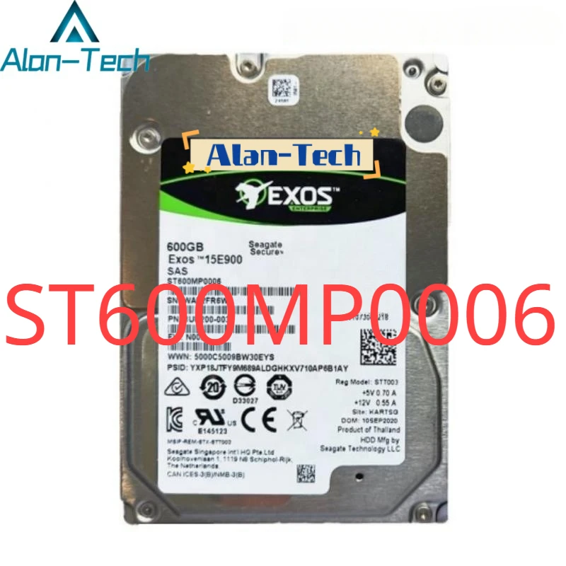 

For Sea-gate ST600MP0006 600GB 15K 12gb 2.5' SAS HDD Server Hard Disk Works Perfectly Fast Ship High Quality