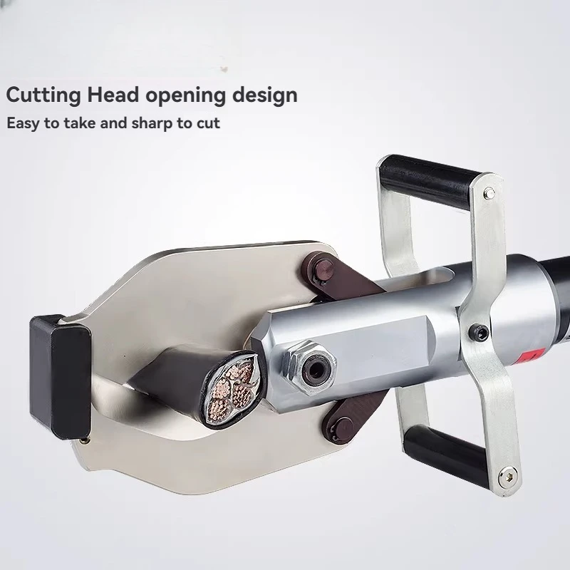 Hydraulic Wire Rope Cutter,Electric Cable Cutting Shear for Steel Strand,CPC-65 105 120C Heat Treated Blade Seamless Cylinder