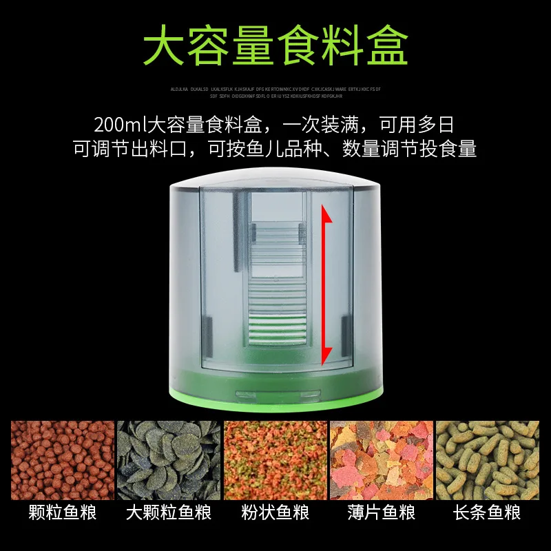 Original Smart Automatic Fish Feeder Timer Programmable Aquarium Food Dispenser for Koi Goldfish Turtle Ornamental Fish