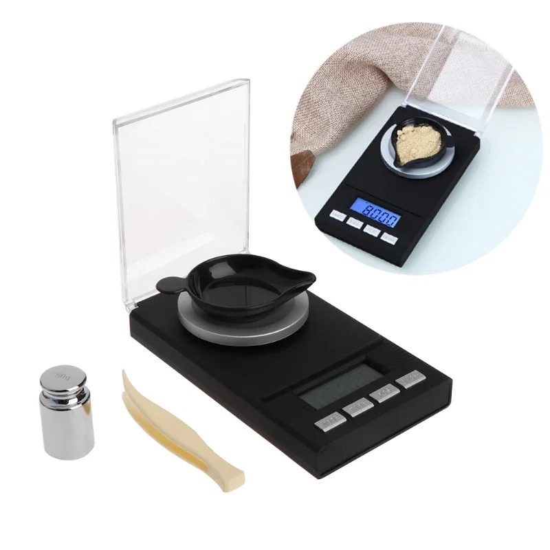 Electronic Weighing Scales for Jewelry Coins Reload & Kitchen 0.001g x 50g