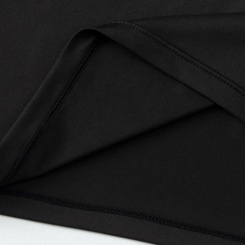 Imagen 7: 3/1 Uds. Camiseta básica clásica de manga corta en blanco y negro para hombre, Top pequeño cómodo e informal con cuello en V, verano y otoño