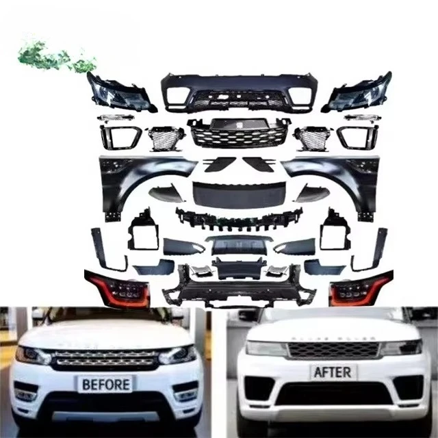 Body Kits Front Bumper and Rear Bumper Kits OE Type for  Range Rover Sport 2014 - 2017 Update 2018 - 2020 GW0053