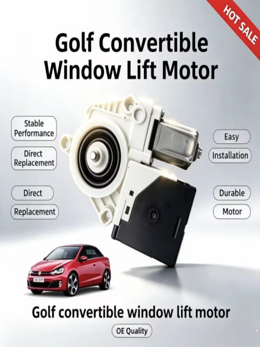 Raammechanisme motor OE-nummers 1Q0959701H 1Q0959702H 5K0959792A 5K0959793A Geschikt voor Volkswagen Golf MK6 Cabriolet Scirocco