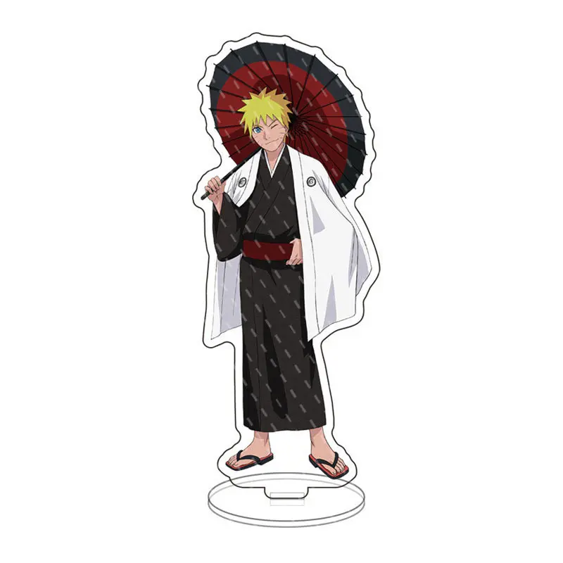 Japanese Acrylic Anime Stand Madara Gaara Sakura Hinata Figure Kimono Model, Room Desk Decor, Birthday Gifts Friend