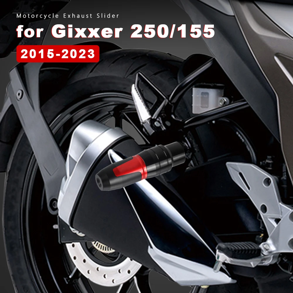 

Exhaust Slider Aluminum Crash Pad Motorcycle Gixxer 250 Accessories for Suzuki Gixxer SF250 SF 250 155 2015-2023 2020 2021 2022