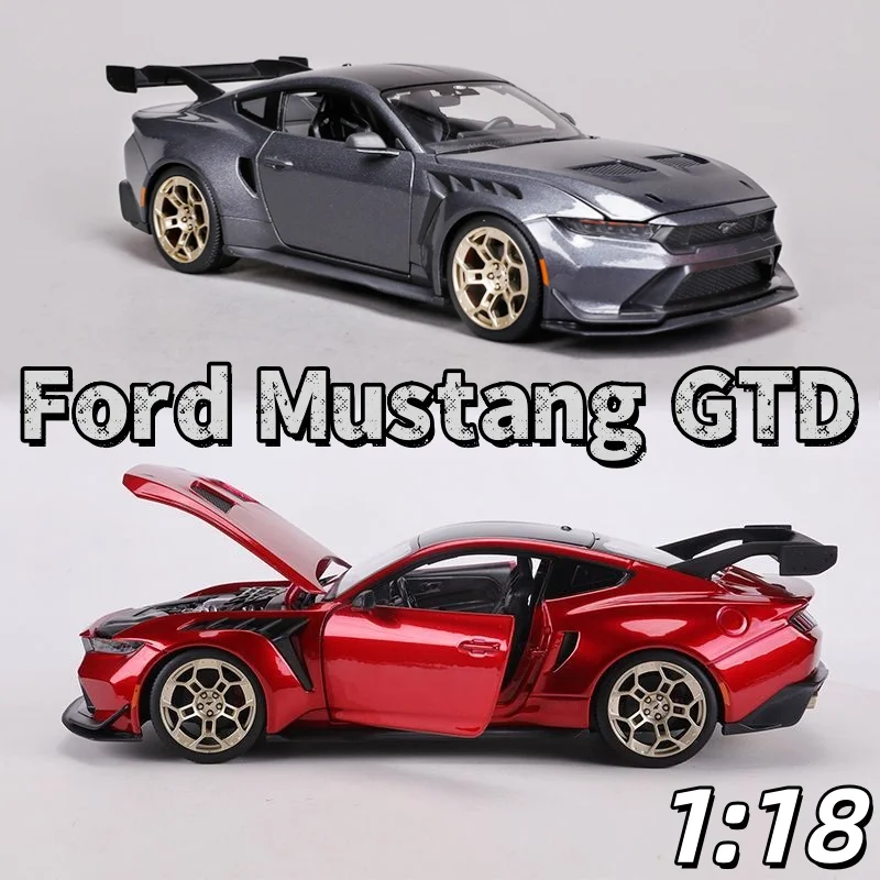 

Original Maisto 1:18 Ford Mustang GTD Alloy Car Model Static Alloy Miniature Die-Cast Models Collection Gift Toys Birthday Gifts