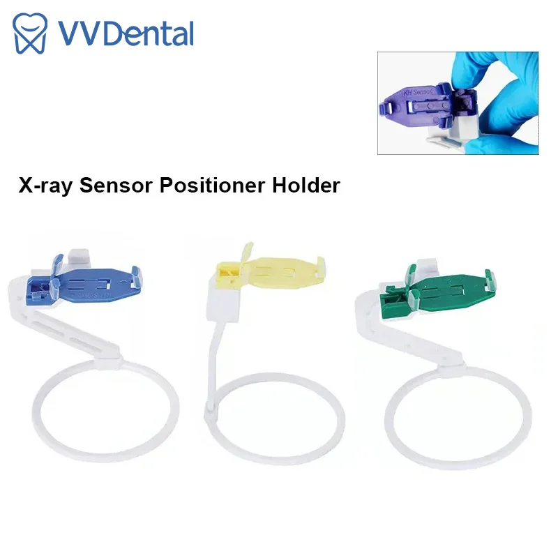 Dental X-Ray Sensor Positioner Holder Dental Lab Digital X-Ray Film Locator Dentist Portable Plastic Positioning Tools