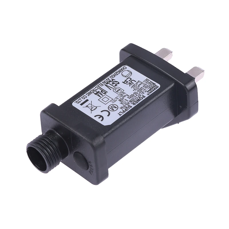 Adaptateur de commutateur de prise britannique étanche IP44, éclairage laser, alimentation électrique européenne, pilote de lampe LED SELV, 8 fonctions, AC 220V à 31VDC, 6W