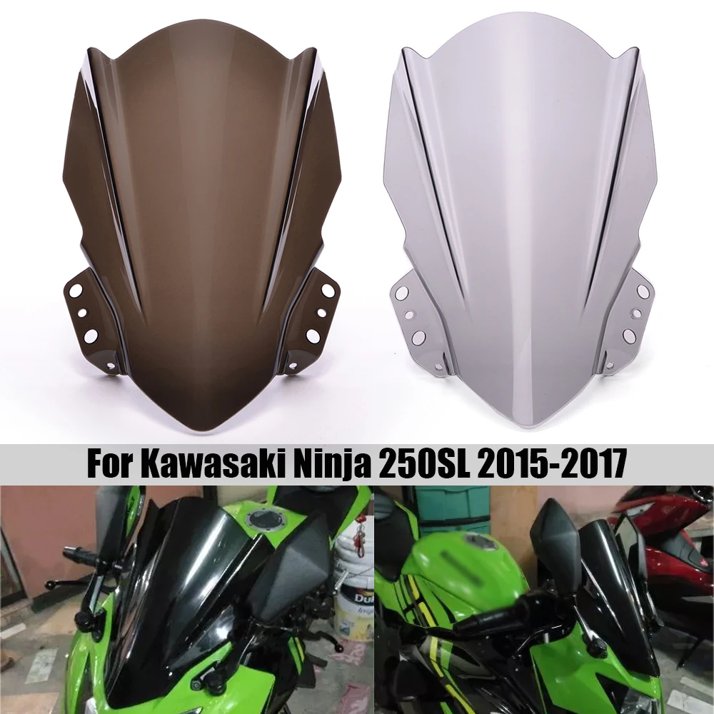 For Kawasaki Ninja 250SL 250 SL 2015 2016 2017 Windscreen Windshield Wind Shield Protection