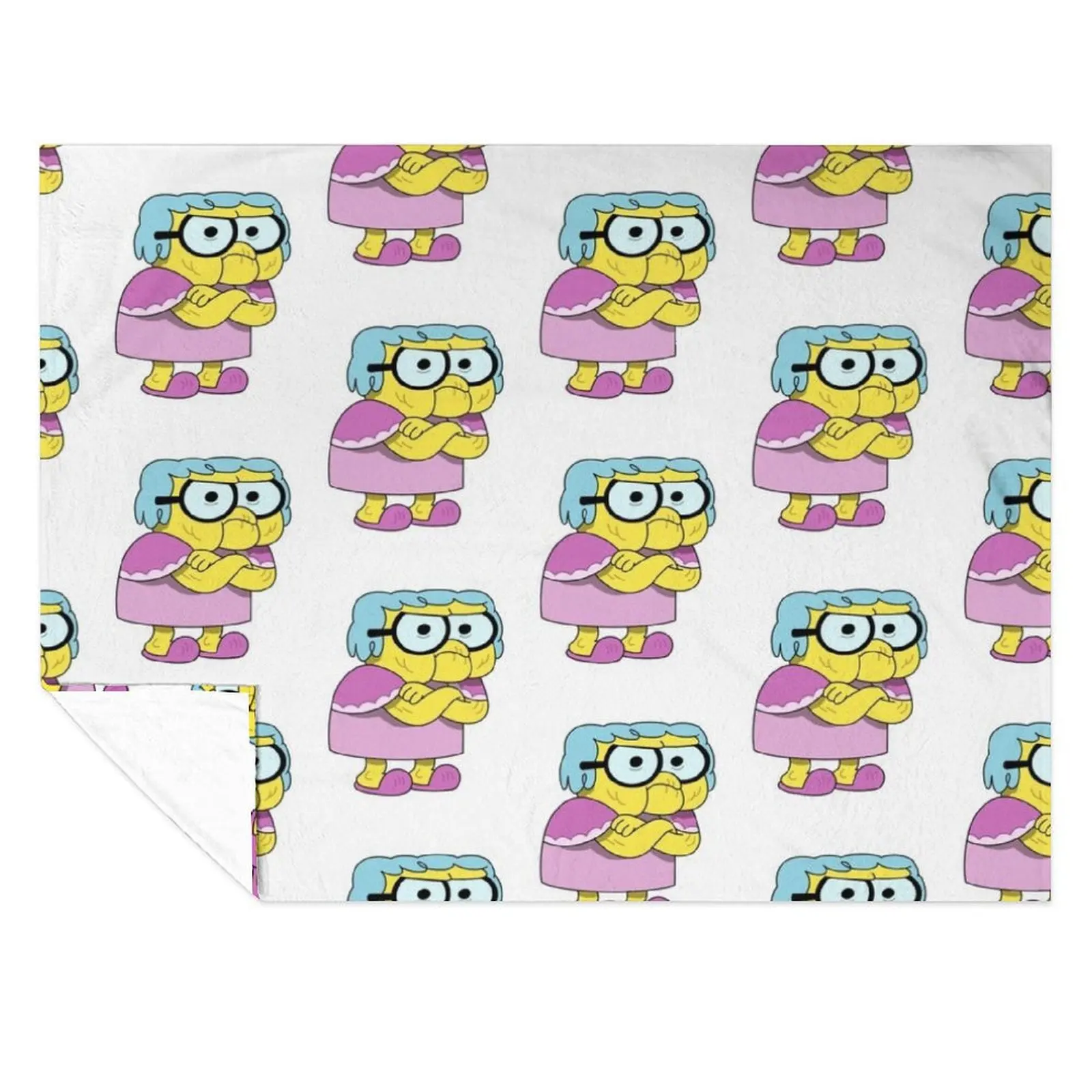 

Big city greens grandma Throw Blanket Soft Beds Camping Thin Blankets