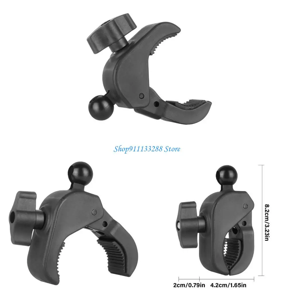 

G88D Handlebar Clamp Mount Base Claw Clamp Base Universal Holder 17mm Balls Head