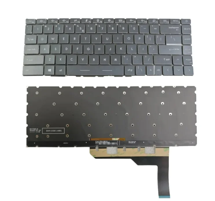 US Keyboard with white Backlit For MSI Modern 15 A10M A10RAS A10RBS MS-1551