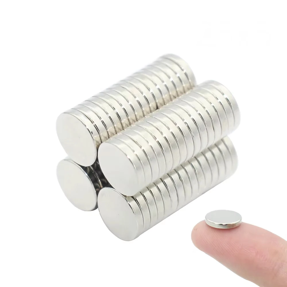 Super Strong Neodymium Disc Magnets N42 Powerful NdFeB  Magnets for Fridge, DIY, Building, Scientific, Craft, and Office Magnets