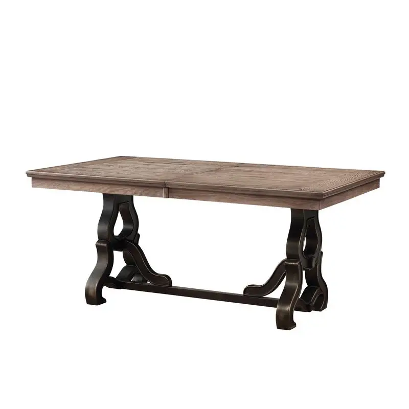 

Maple Finish Dining Table - Stylish and Durable Wooden Dining Table for Home, Kitchen, or Dining Room, Perfect for Family