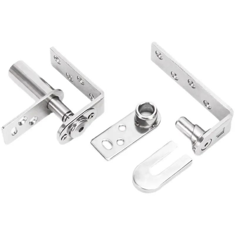 304 stainless steel bar counter invisible door hinge shaft Freely open in both directions automatically close for cowboy door