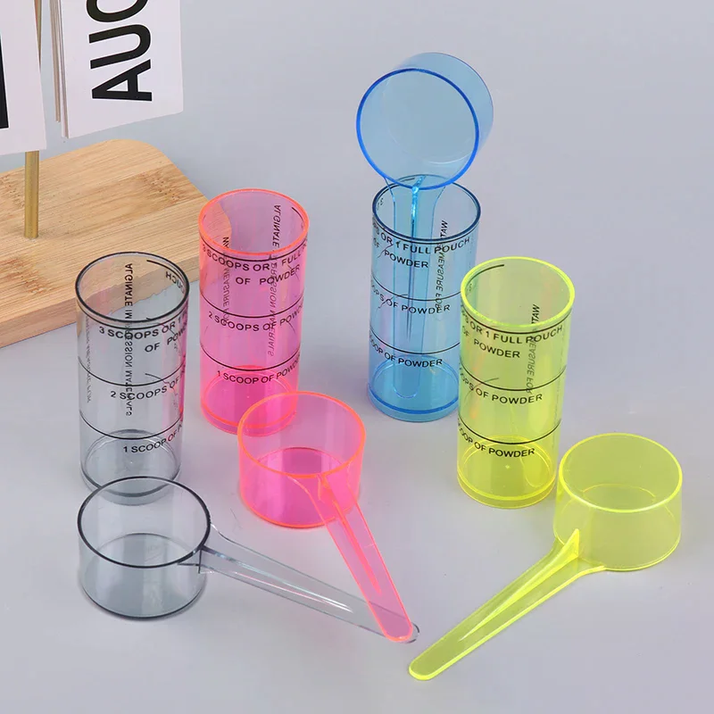 Plastic Dental Alginate Spoon Measuring Scoop For Liquid Dental Lab Oral Impression Material Mixing Cup Powder Surveying Tools