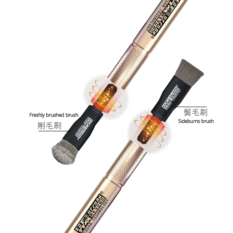Repair brush camera internal dust removal brush steel wire brush sideburns brush motherboard circuit dual cleaning brush