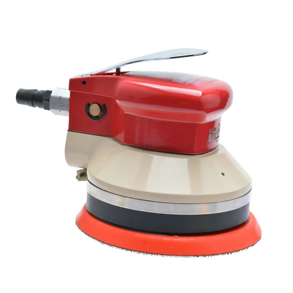 

5 Inch Heavy Duty Pneumatic Sanding Machine 125MM Powerful Wind Powered Grinding Polishing Machine Air Grinder Sander Polisher