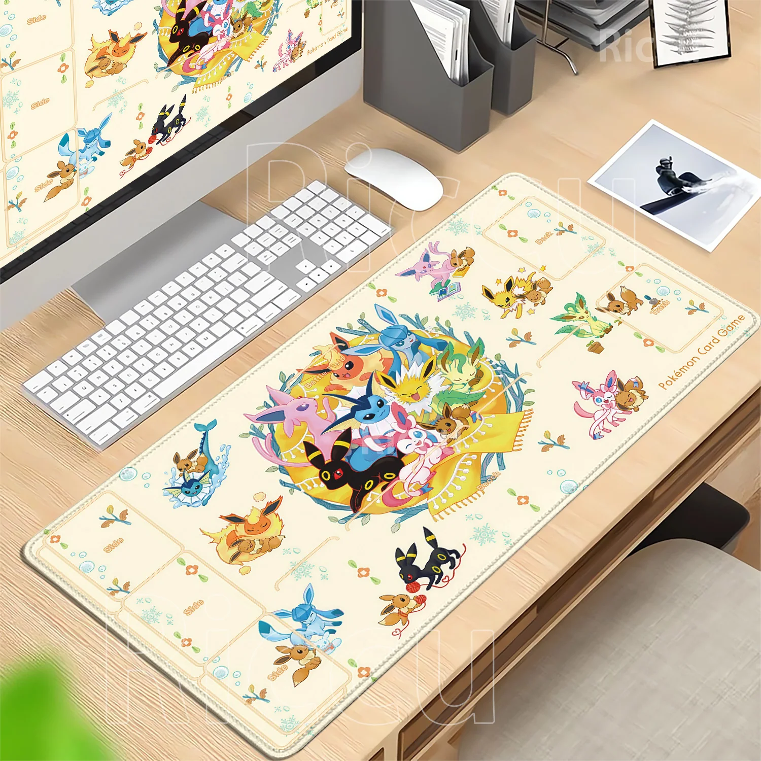 Mouse Pad XXL Eevee Pokémon pa - Gaming Keyboard Typewriter avaliação e preço