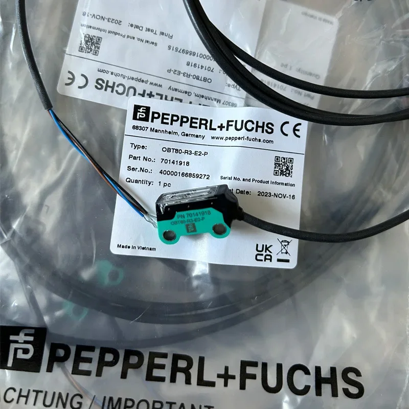 Sensor de triángulo OBT80-R3-E2-P Alemania P * F Original Punto Genuino